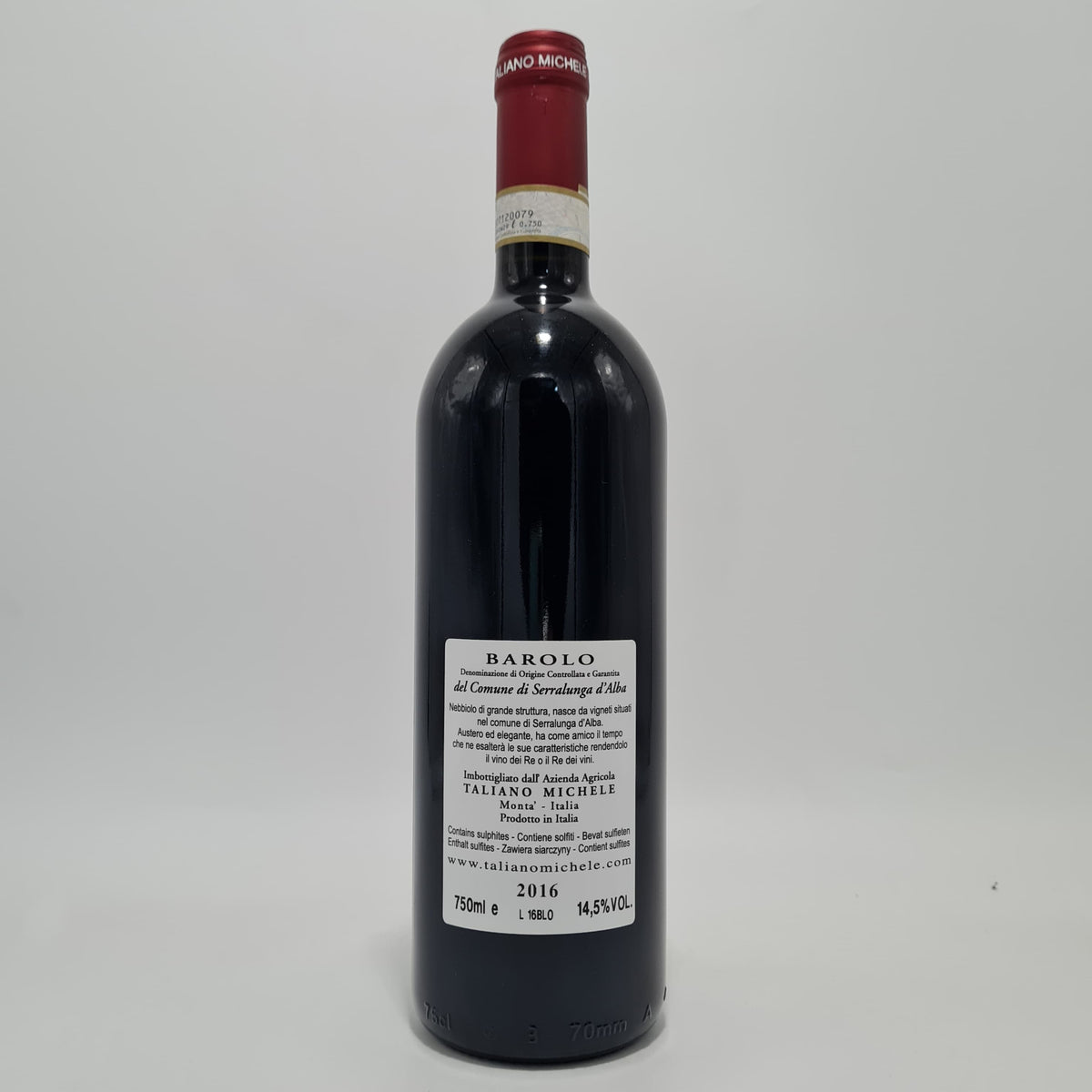 Barolo Serralunga DOCG Michele Taliano 2016