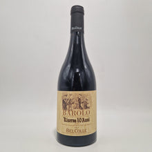 Carica l'immagine nel visualizzatore di Gallery, Barolo DOCG 2015 Riserva 10 anni - BelColle